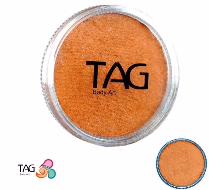 an image of orange tag face paint in a box