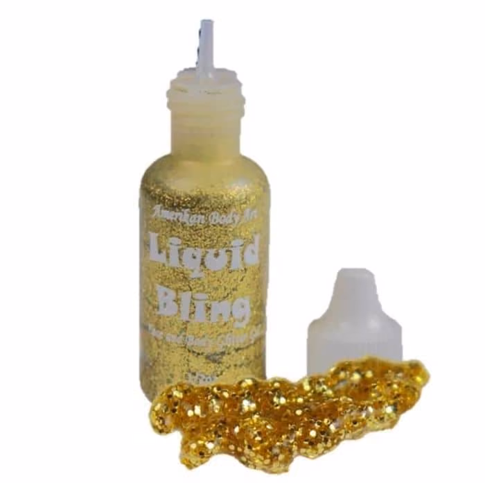 an image of golden liquid bling from the brand "amerikan"