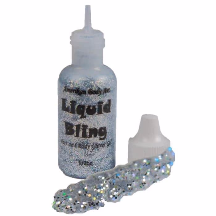 an image of silver liquid bling from the brand "amerikan"