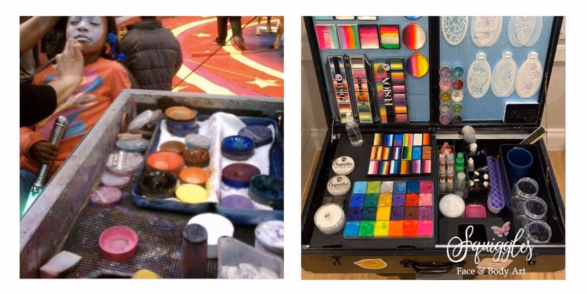 hire-the-best-face-painter-setup