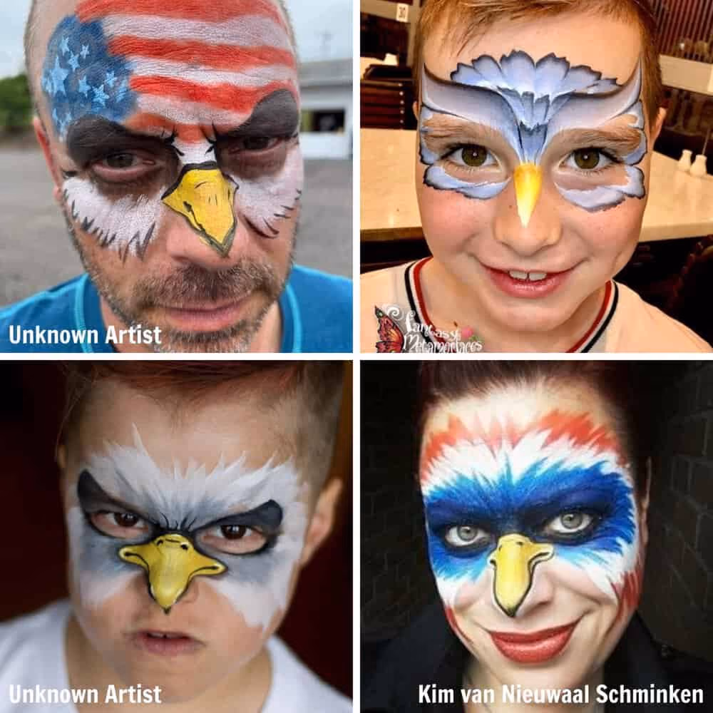 4th-july-face-paint-Eagle-Quick