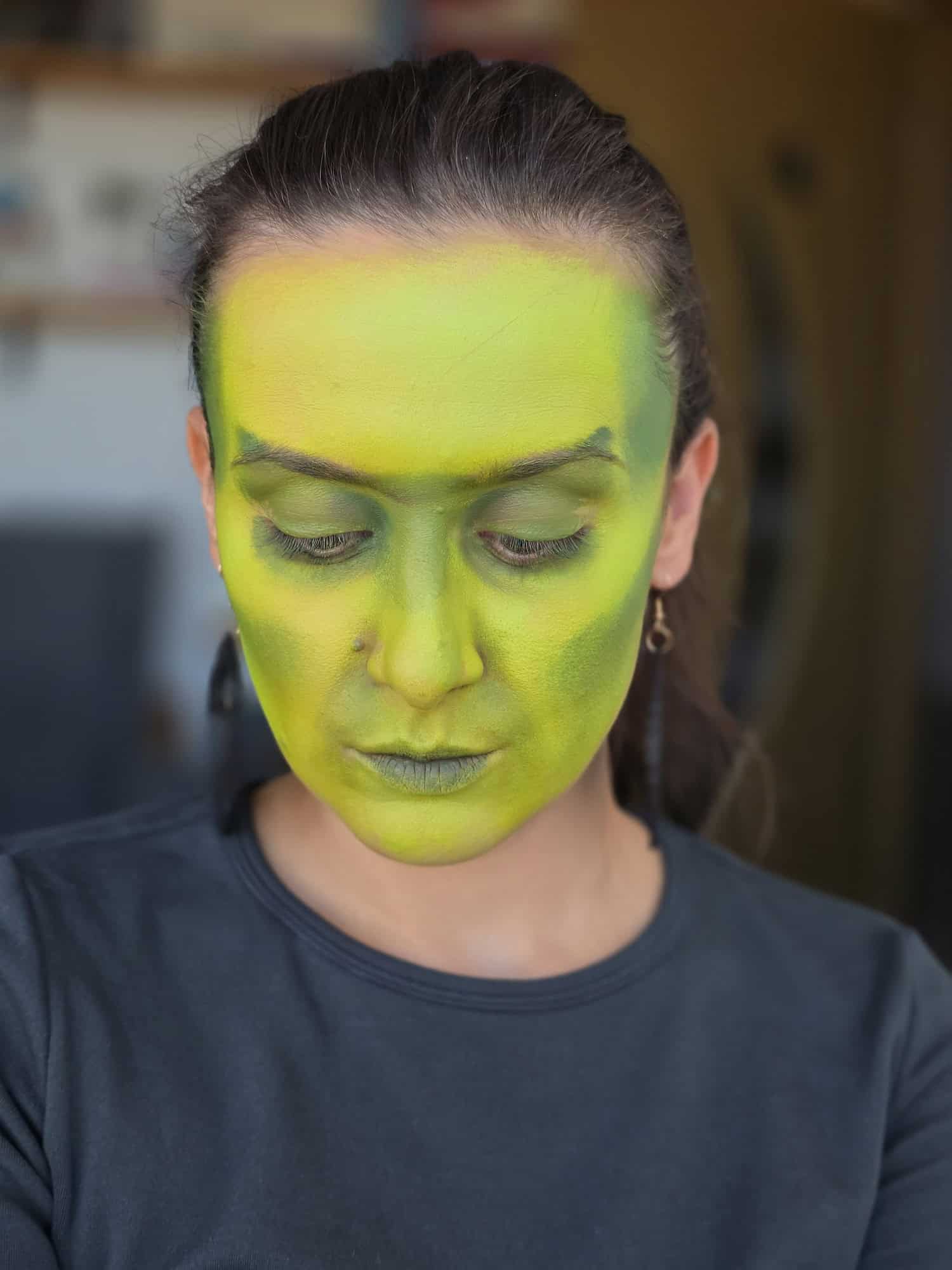 Step 1: Paint the Green Frankenstein Base