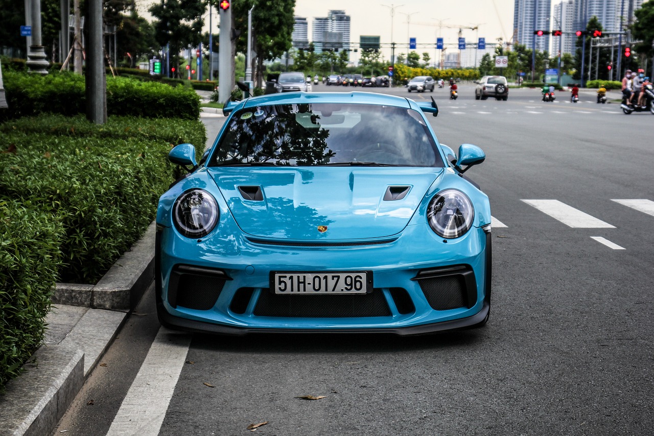 blue dolphin porsche gt2