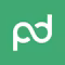 Pandadoc logo with stylized lowercase letters 'pd' in white on a green background.