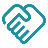 Icon of two hands shaking, symbolizing agreement or partnership.