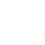 Icon of an envelope representing forwarding to inbox.