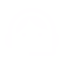 White headset with microphone icon on a transparent background.