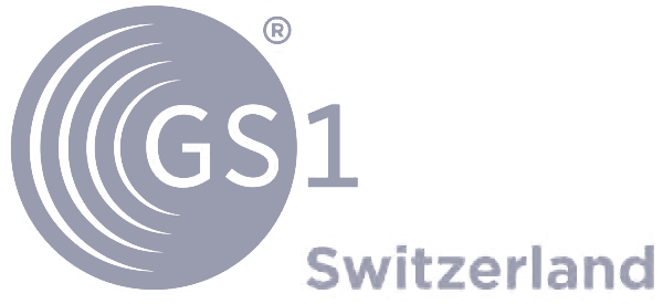 GS1 Switzerland logo featuring a circular design with the letters GS1 and the word Switzerland below.