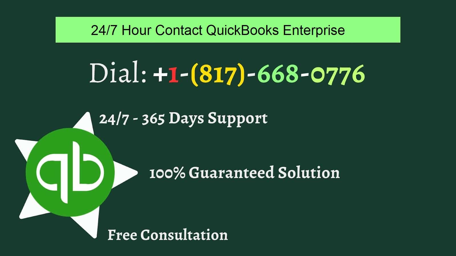 Common QuickBooks Enterprise Issues Can Be Fixed Easily by Contacting QuickBooks Enterprise Support