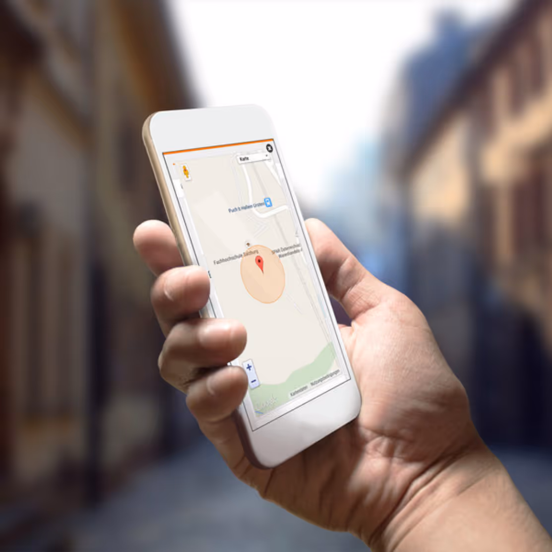 Zeiterfassung mit GPS