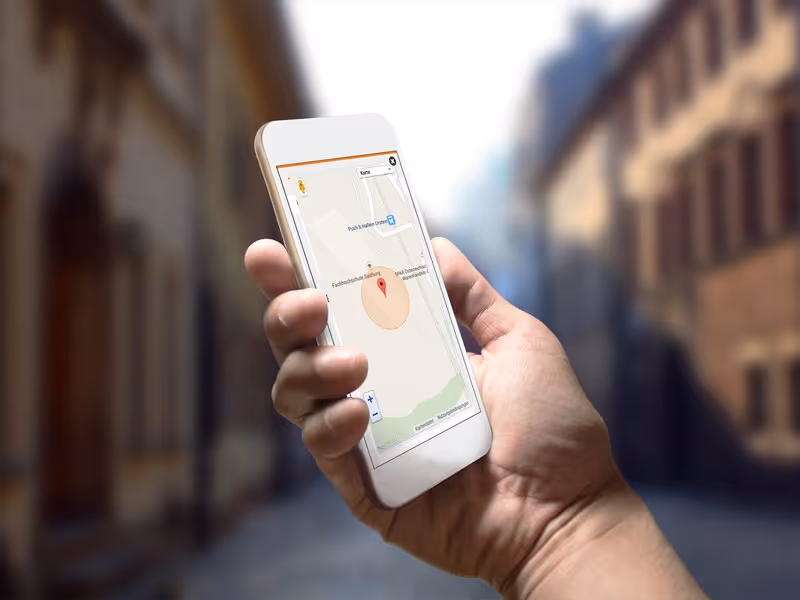 Zeiterfassung mit GPS