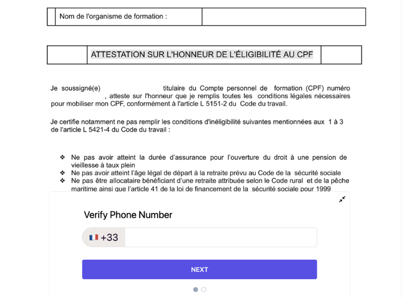 Automatisation signature électronique - Wedof