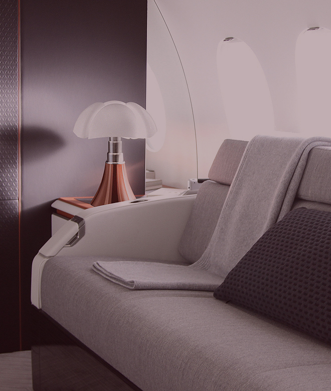 Interior refurbishment services by Hansa Executive MRO