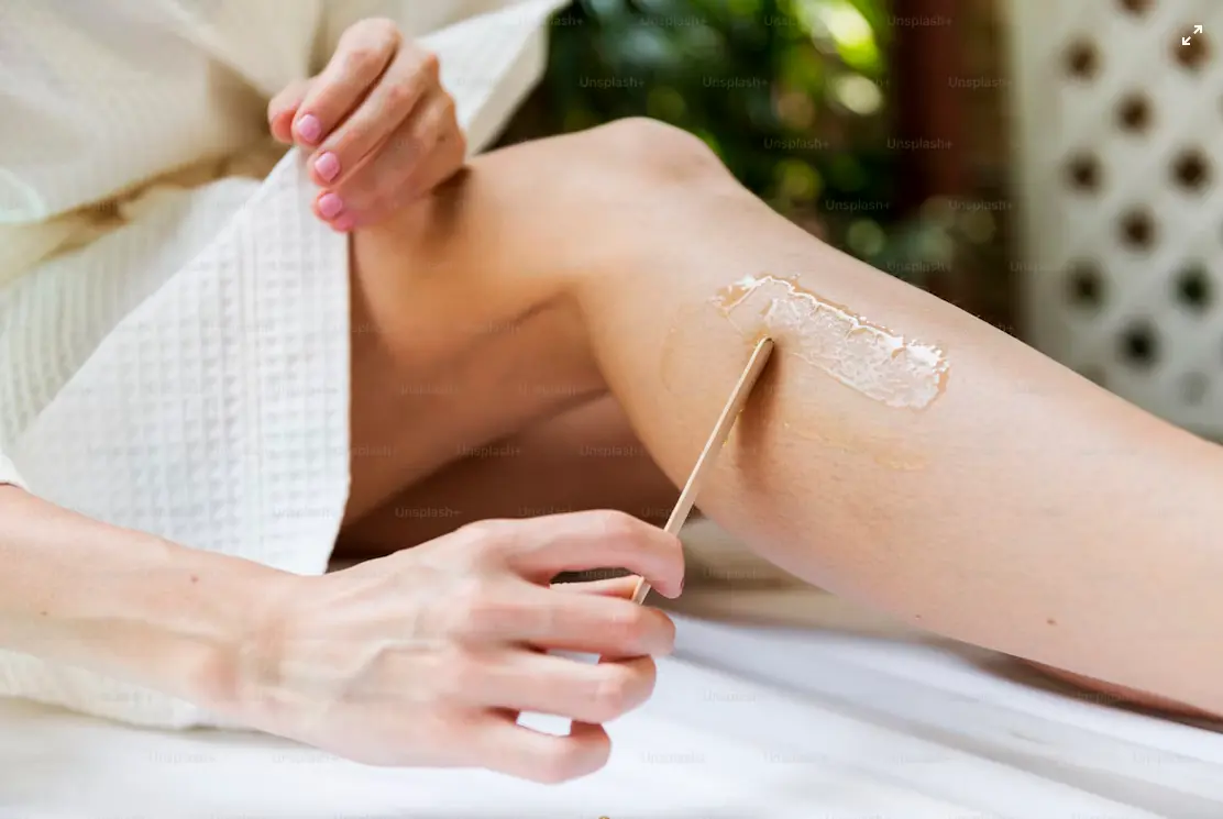 Image d'une jambe représentant la catégorie épilations