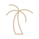 icône palm tree