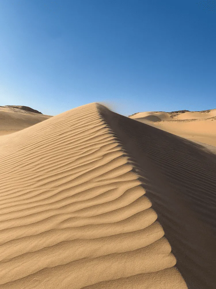 dune dans le désert