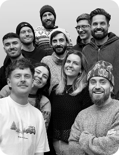 A picture of the Snap team