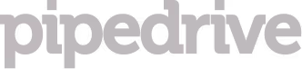 Pipedrive brand name in lowercase gray text.