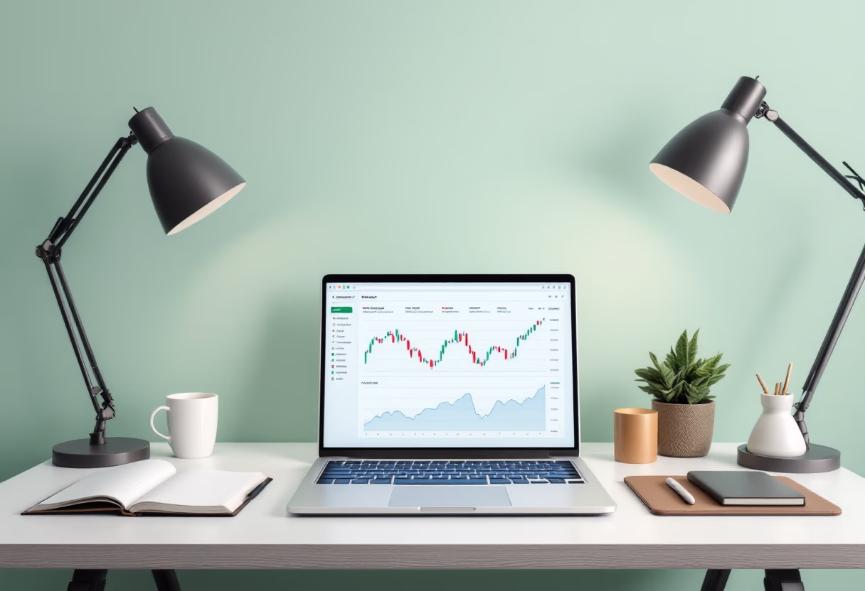 image of accounting tools and documents