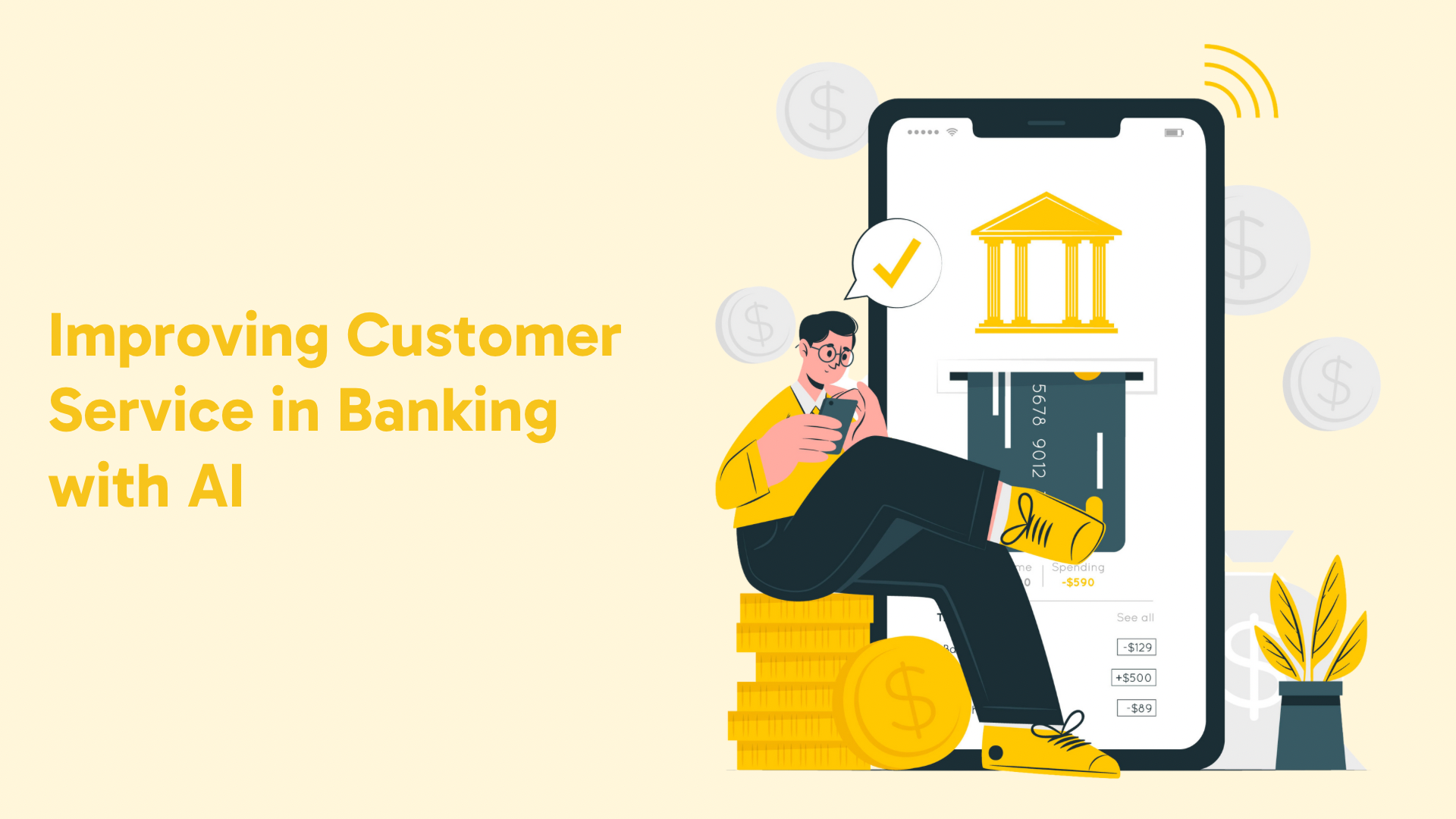 Improving Customer Service in Banking with AI