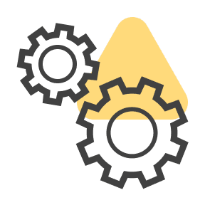 Icon representing automation