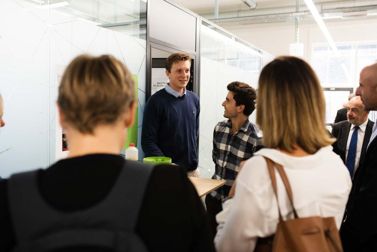 Jean-Nathanael Karakash inauguration Microcity