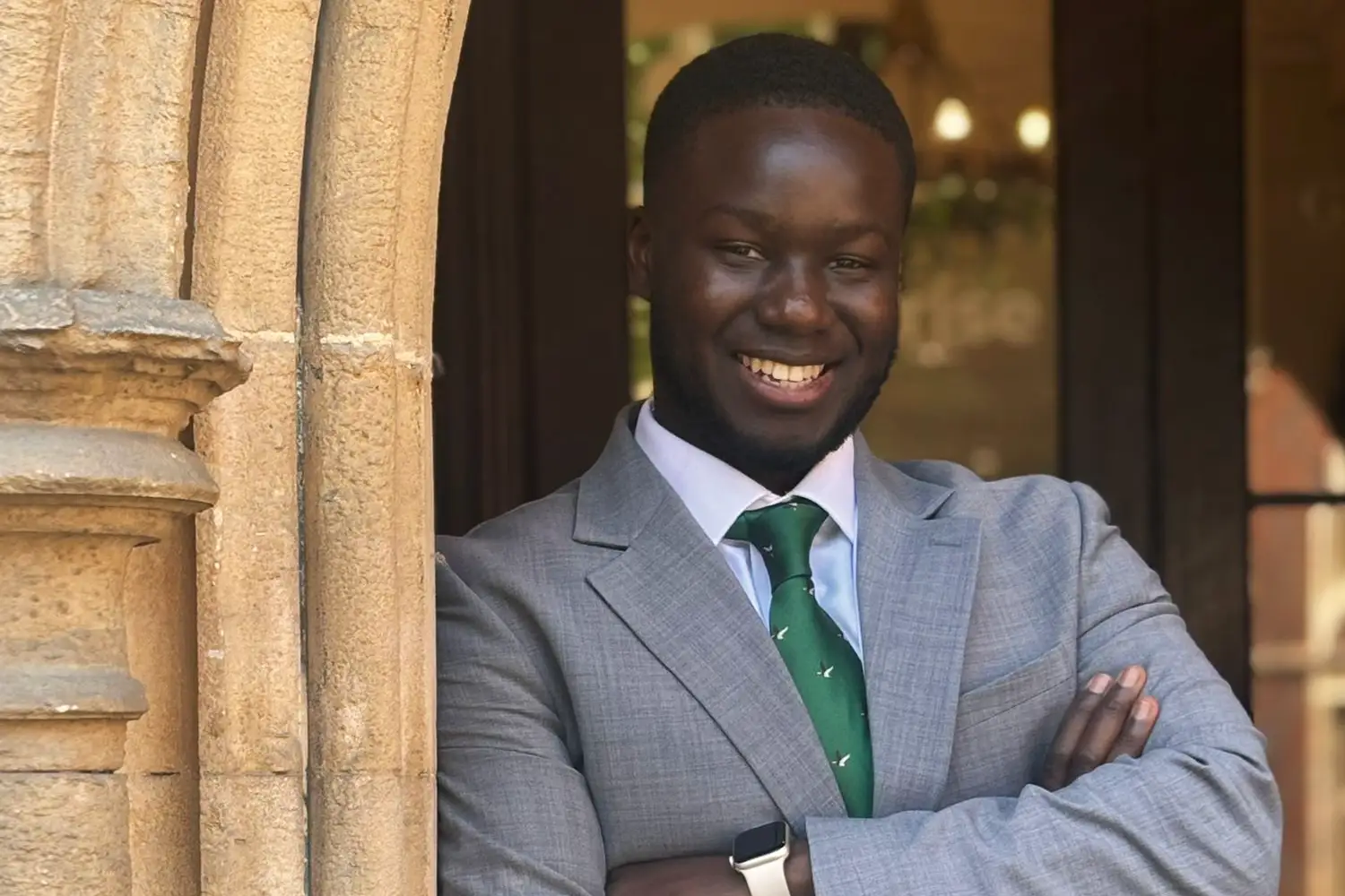 Portrait of Alpha Diaw, Assistant Pracrice Manager.