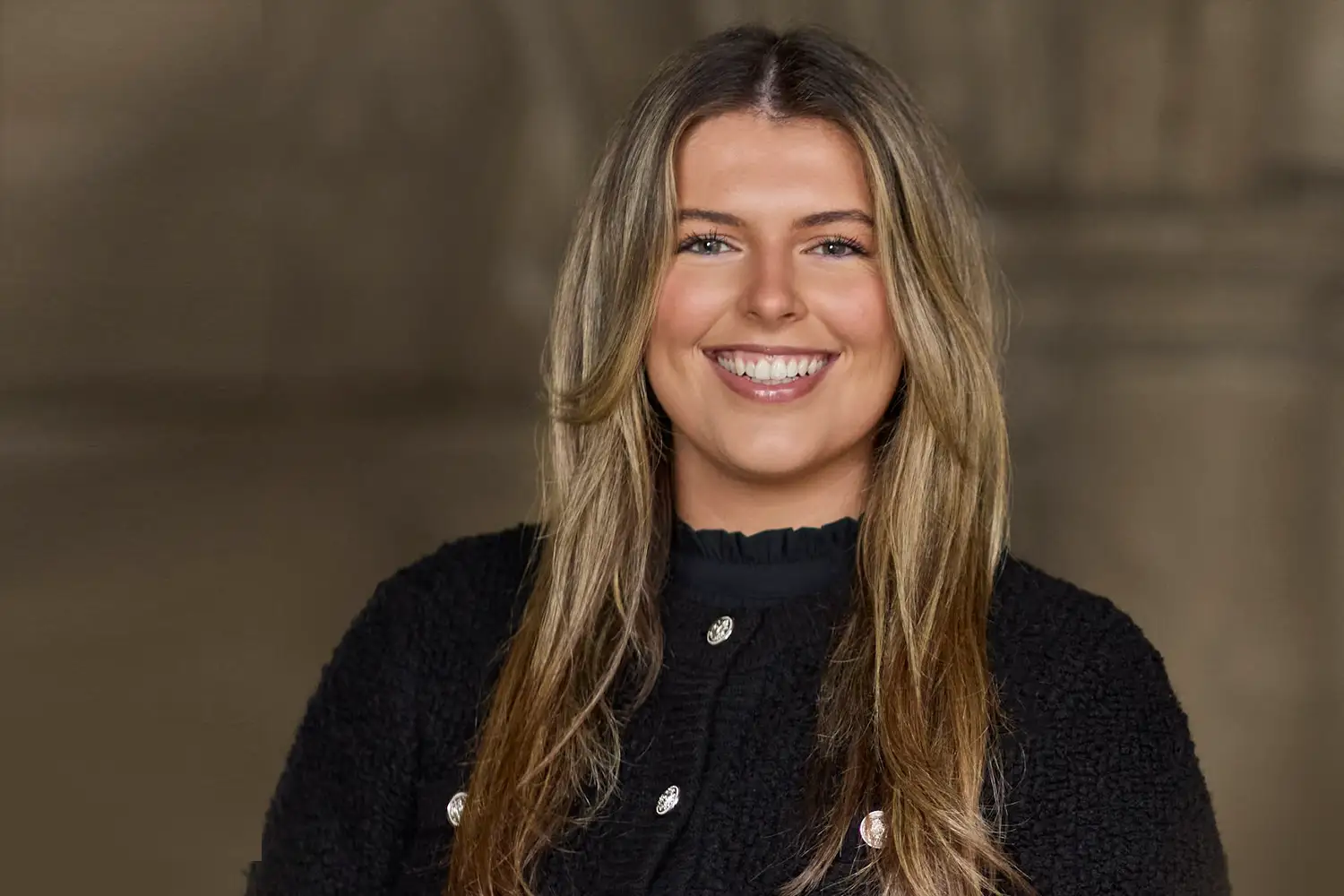 Portrait of Madeleine Neves, Junior Clerk at Wilberforce Chambers.