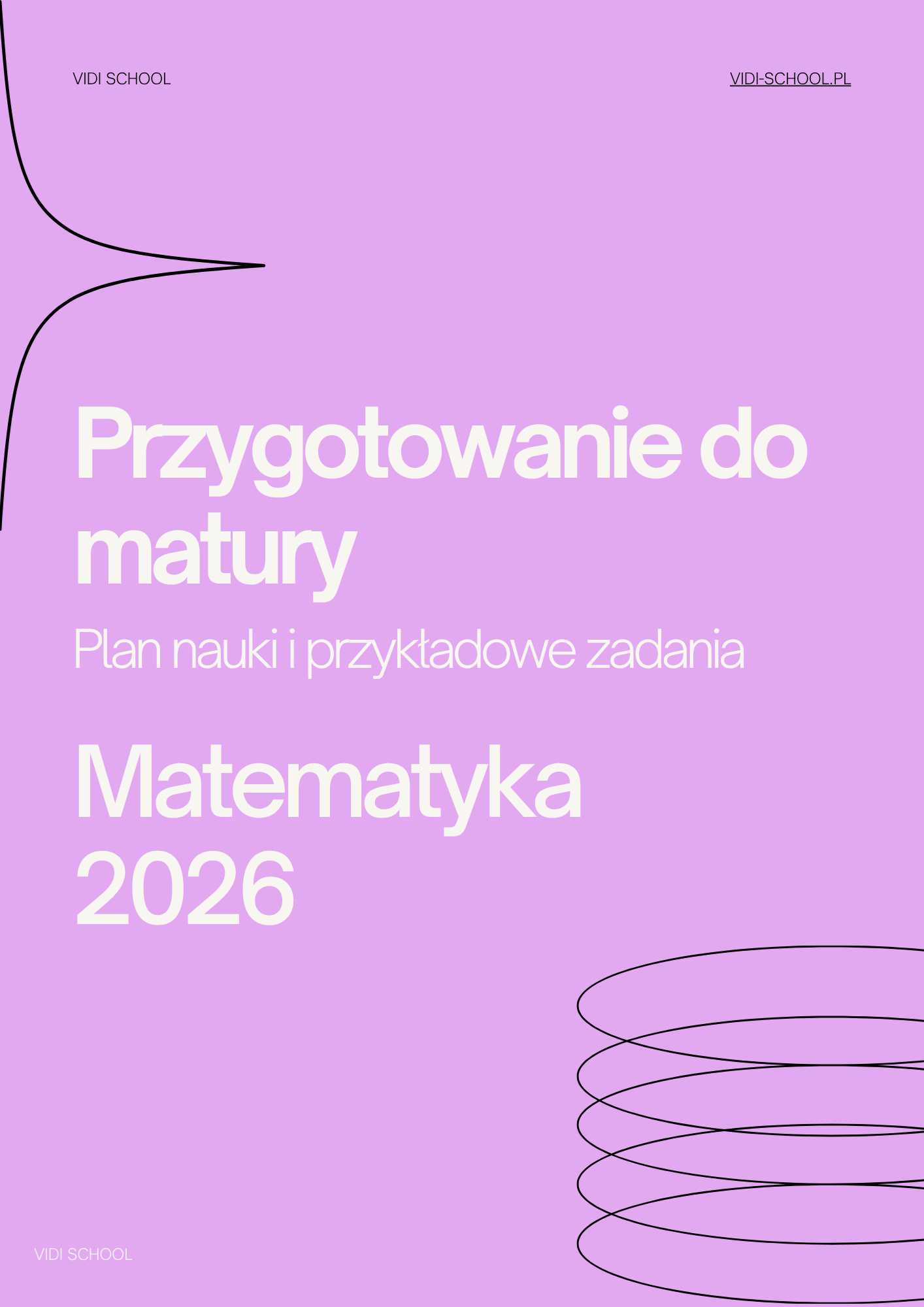 Przygotowanie do matury, plany nauki i przykładowe zadania - Matematyka 2026