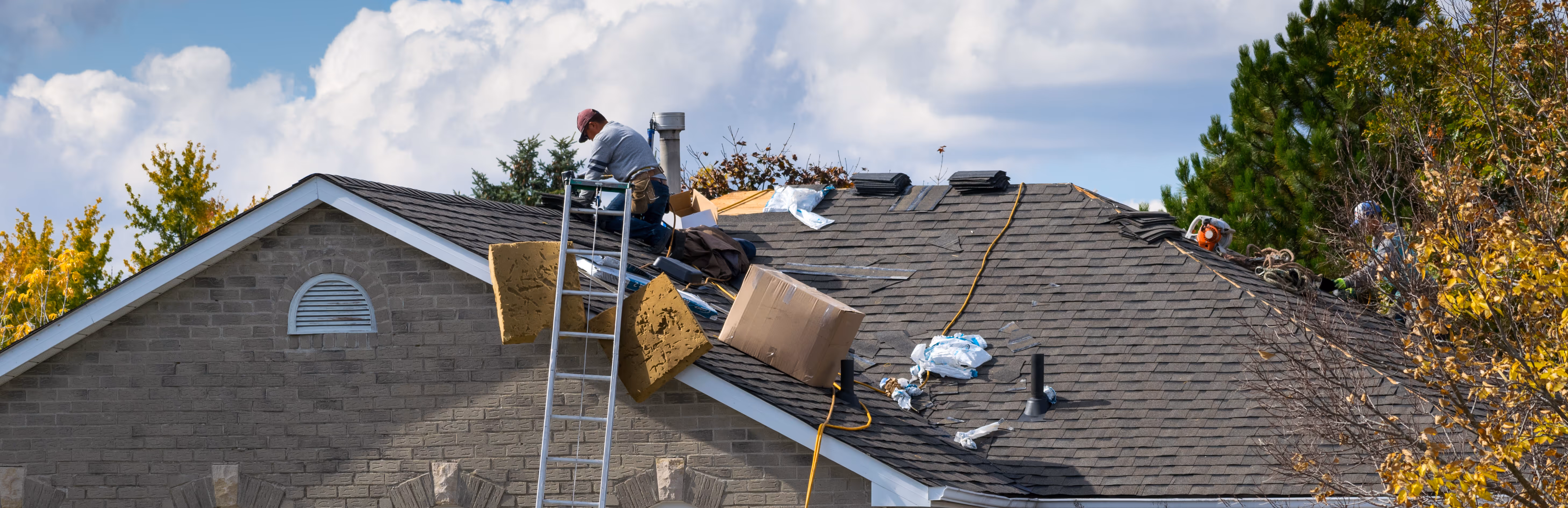 Thorough roof inspection using advanced techniques to document storm and hail impact for insurance records.