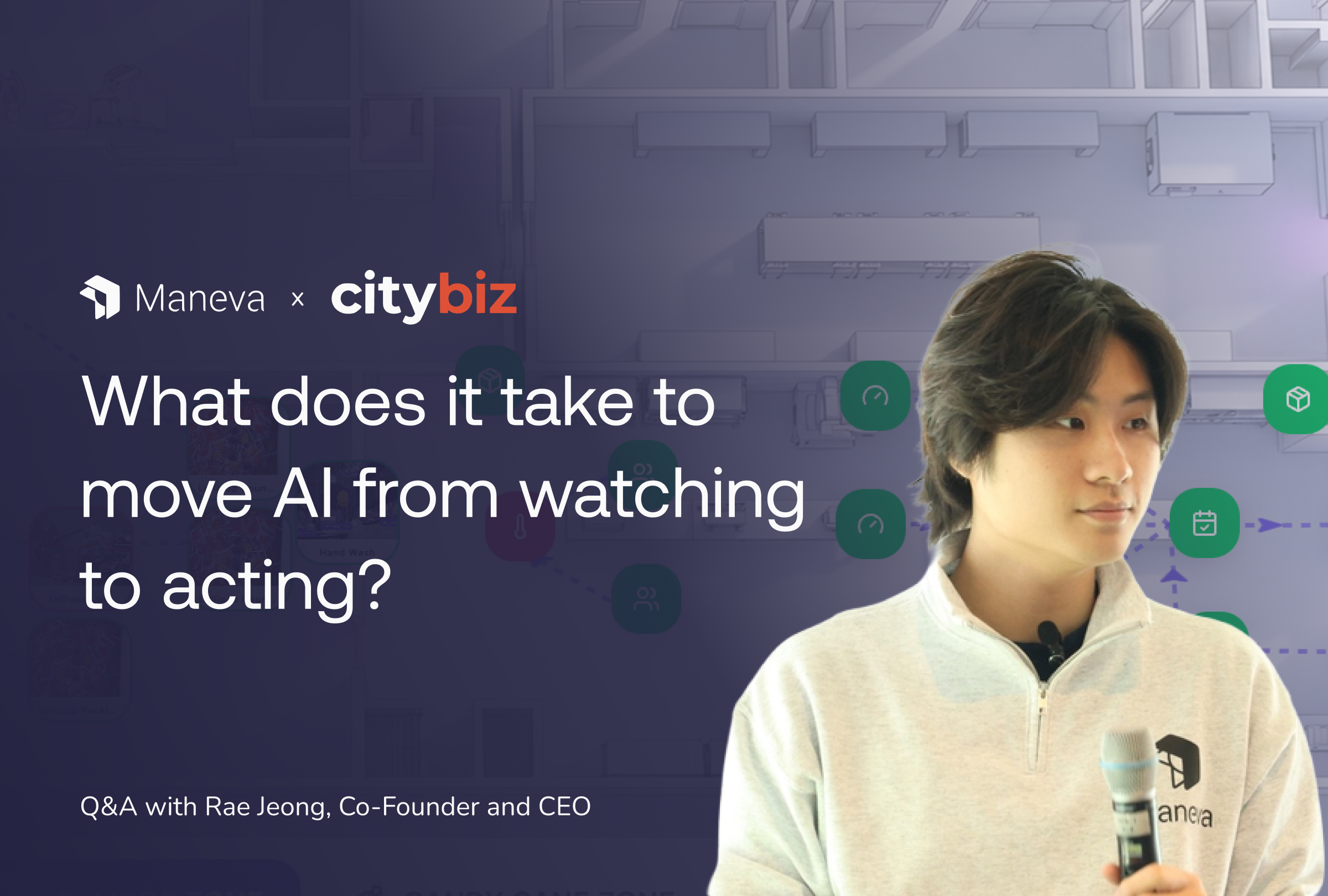 Citybiz: What does it take to move AI from watching to acting?