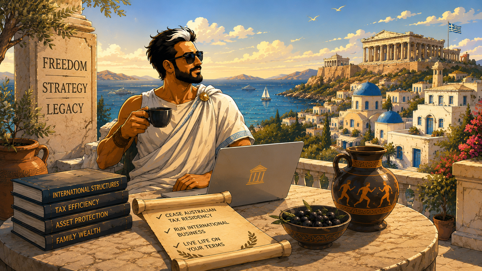 Relocating to Greece: The 5% Dividend Strategy