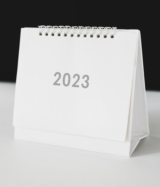 Picture of a calendar