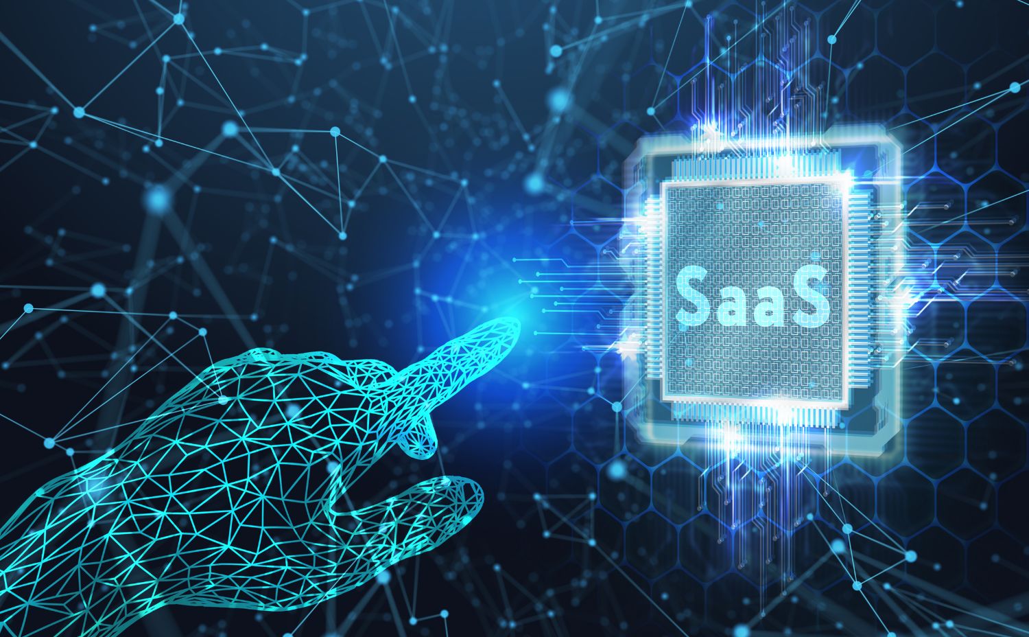 illustration of AI in SaaS