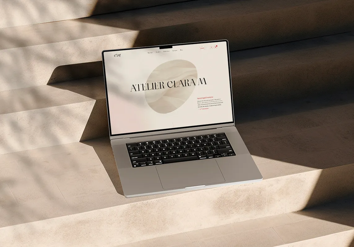 Site web Atelier Clara M