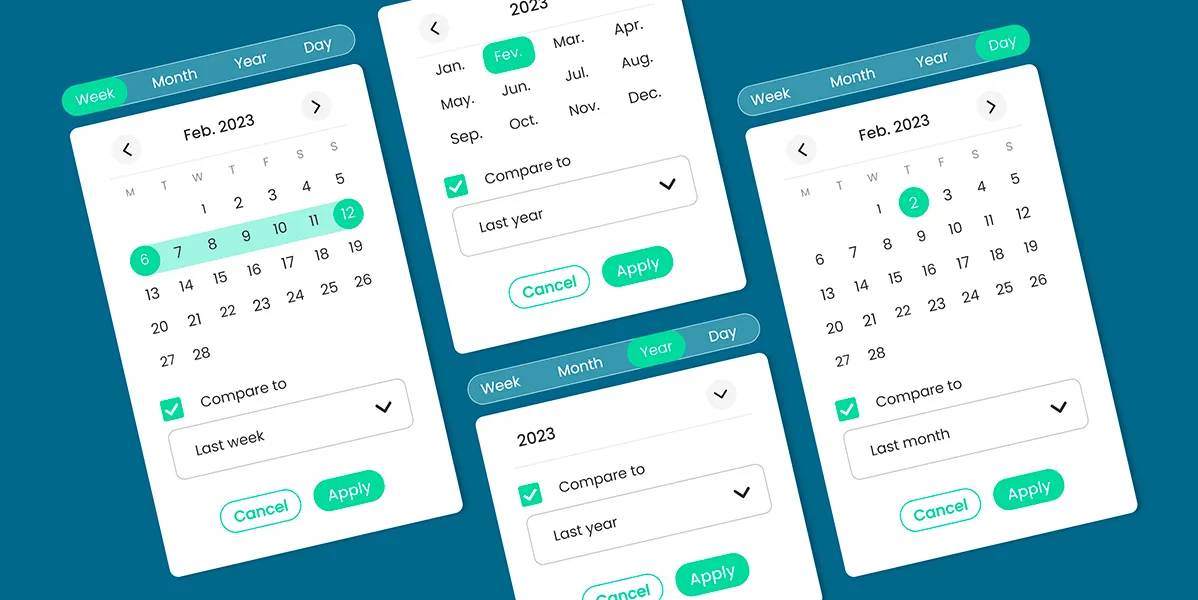 Calendrier pour l'entreprise Fyre