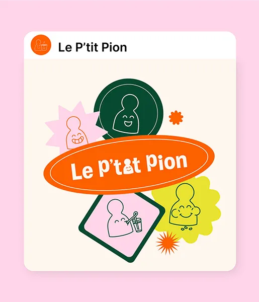 Post Instagram pour Le P'tit Pion