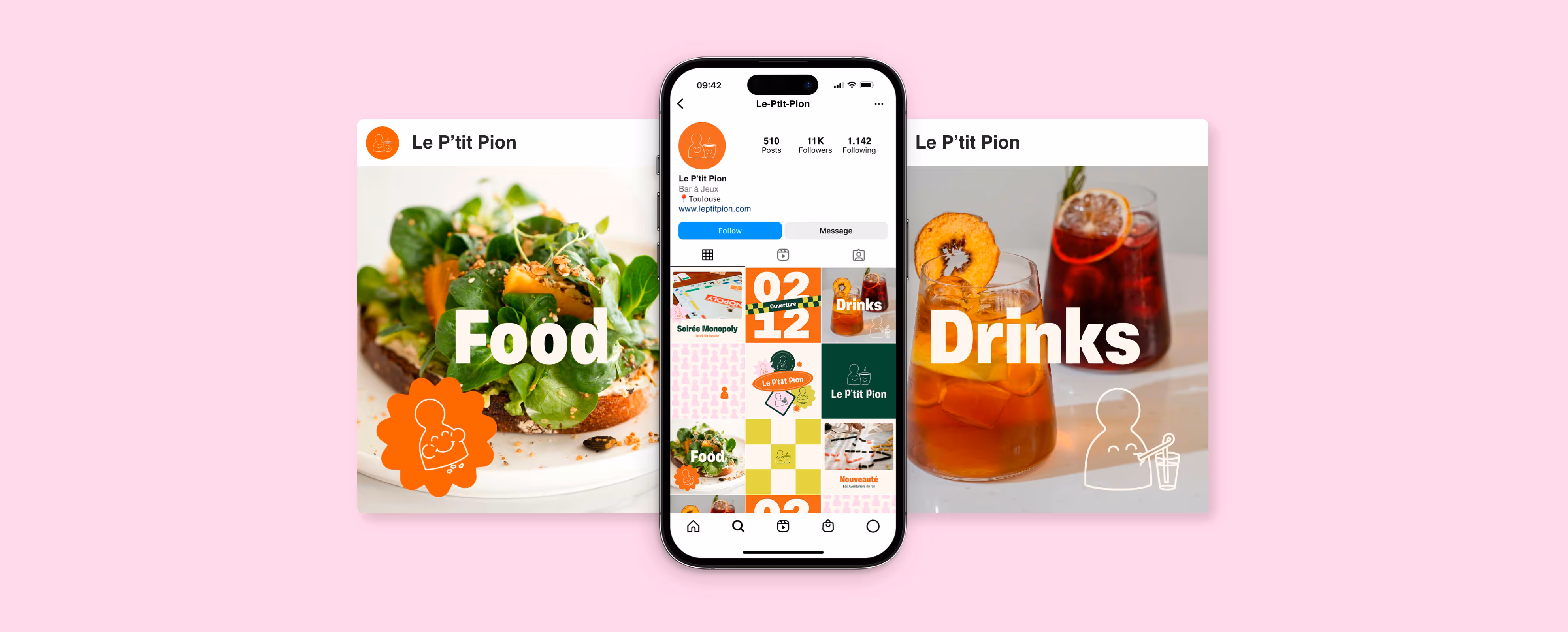 Instagram Le P'tit Pion