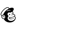 Intuit Mailchimp logo with mascot chimpanzee face wearing a hat.