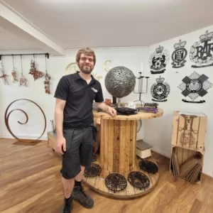 Hurstbourne Forge custom jobs on display