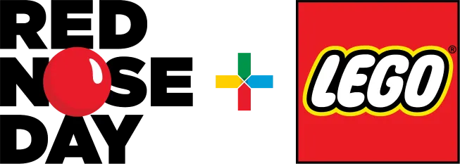 Red Nose Day logo with a red clown nose over the letter O.