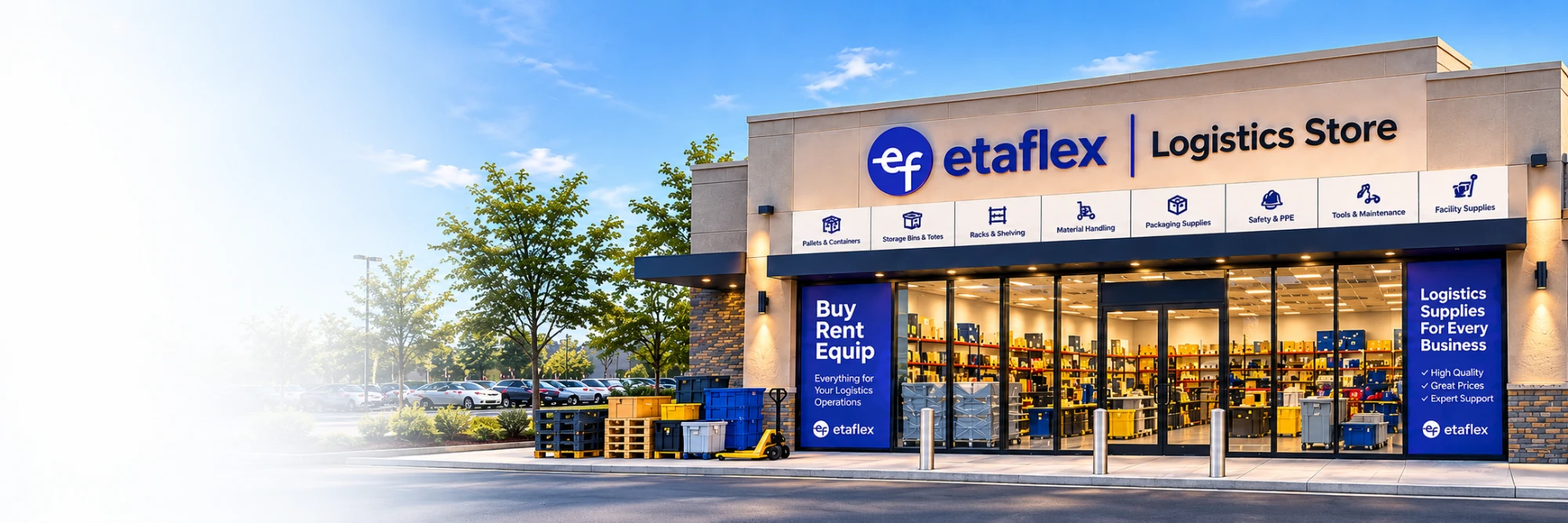 EtaFlex Logistics Store - buy, rent and equip