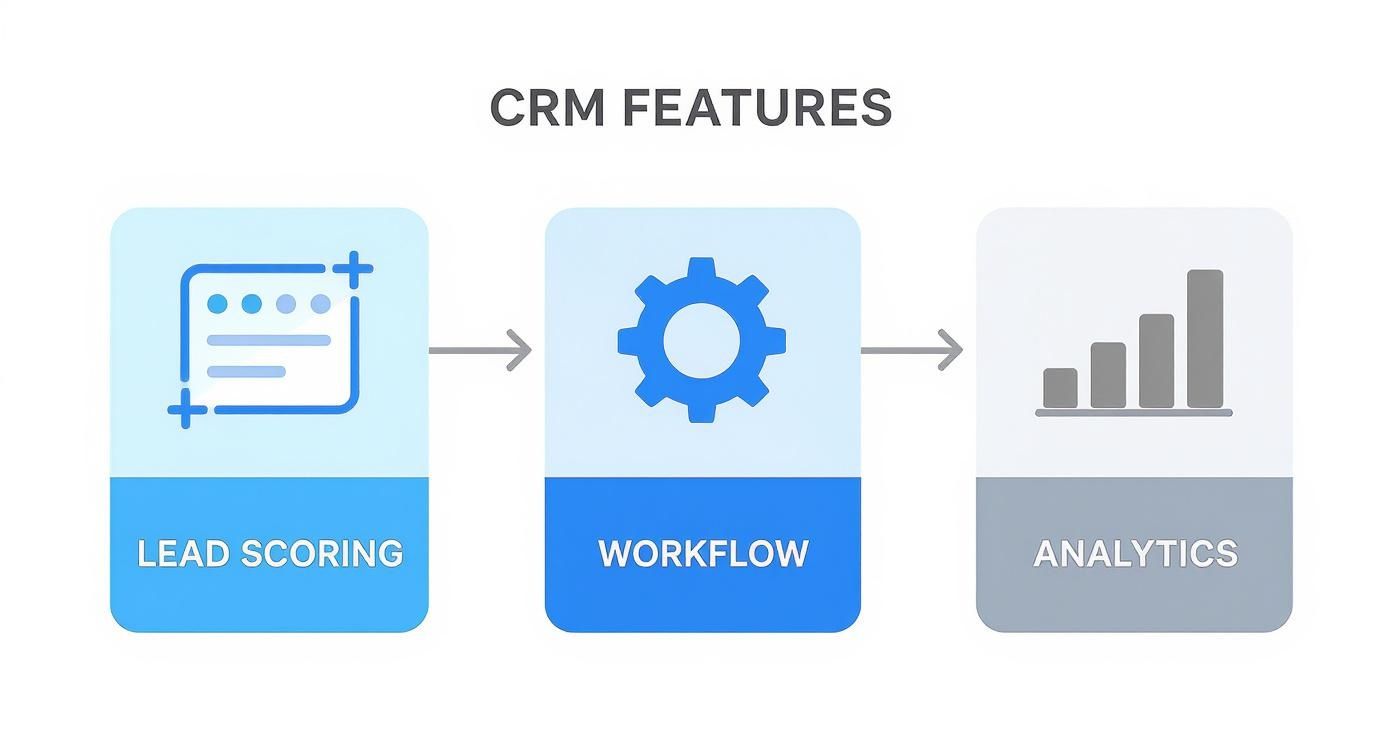 Infographic about crm and sales automation