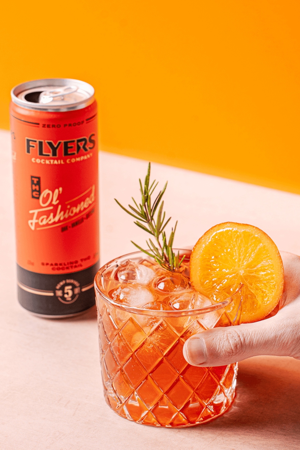 Ol'Fashioned - Sparkling THC Beverage | Flyers Cocktail Co. – Flyers Cocktail Company