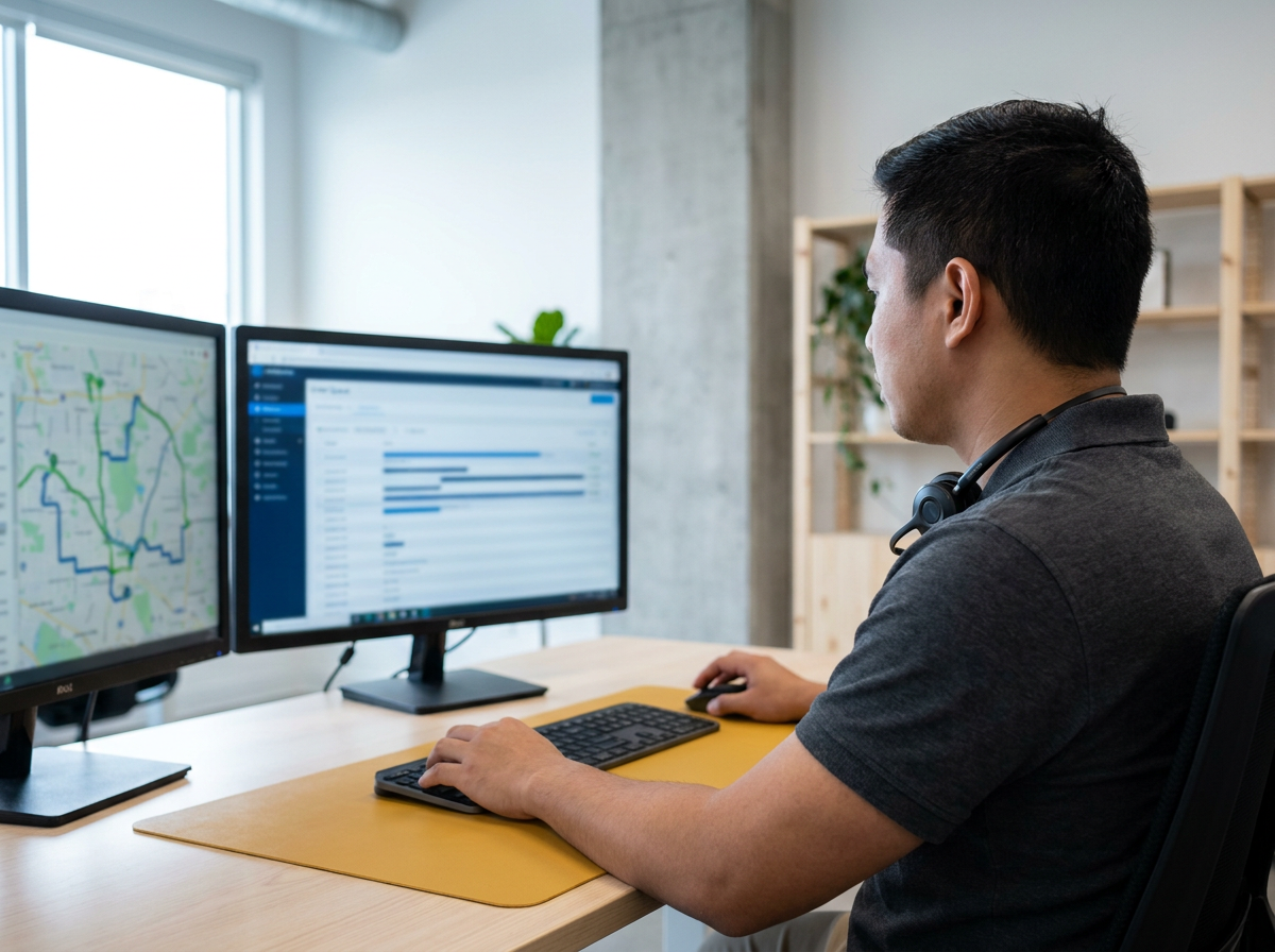 A Stellar Staff dropshipping virtual assistant processing orders and checking shipment tracking