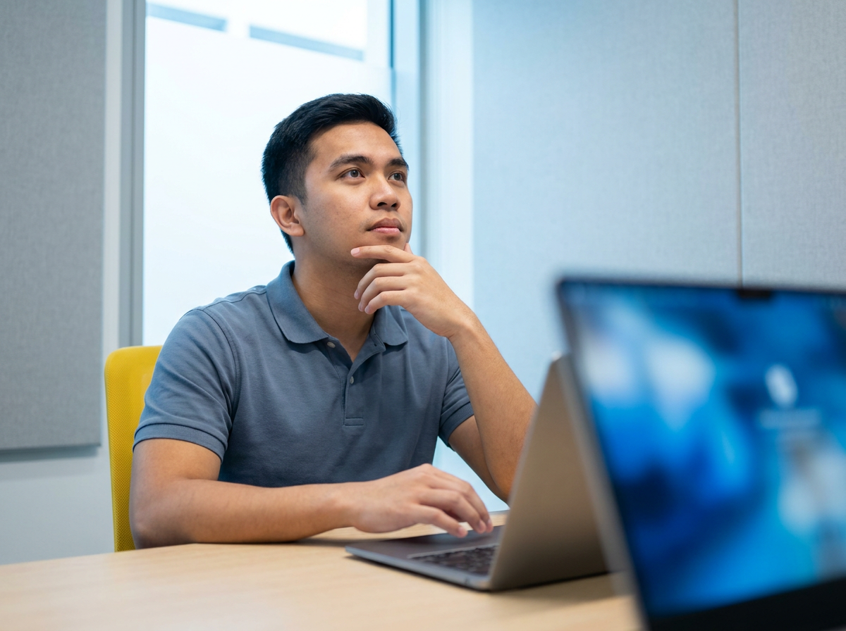 A lead generation virtual assistant candidate in a Stellar Staff written-communication screening
