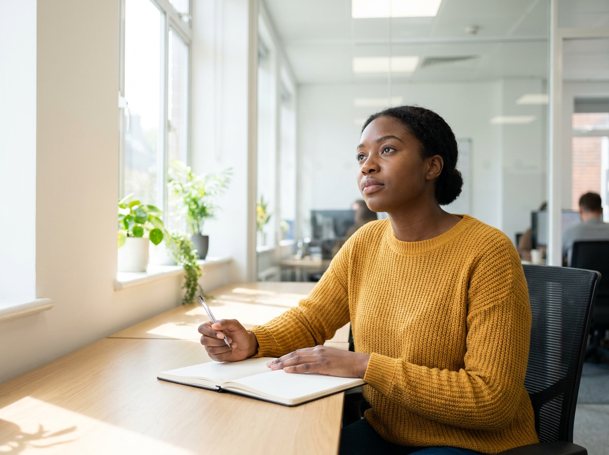 A social media virtual assistant candidate in a Stellar Staff brand-voice writing exercise