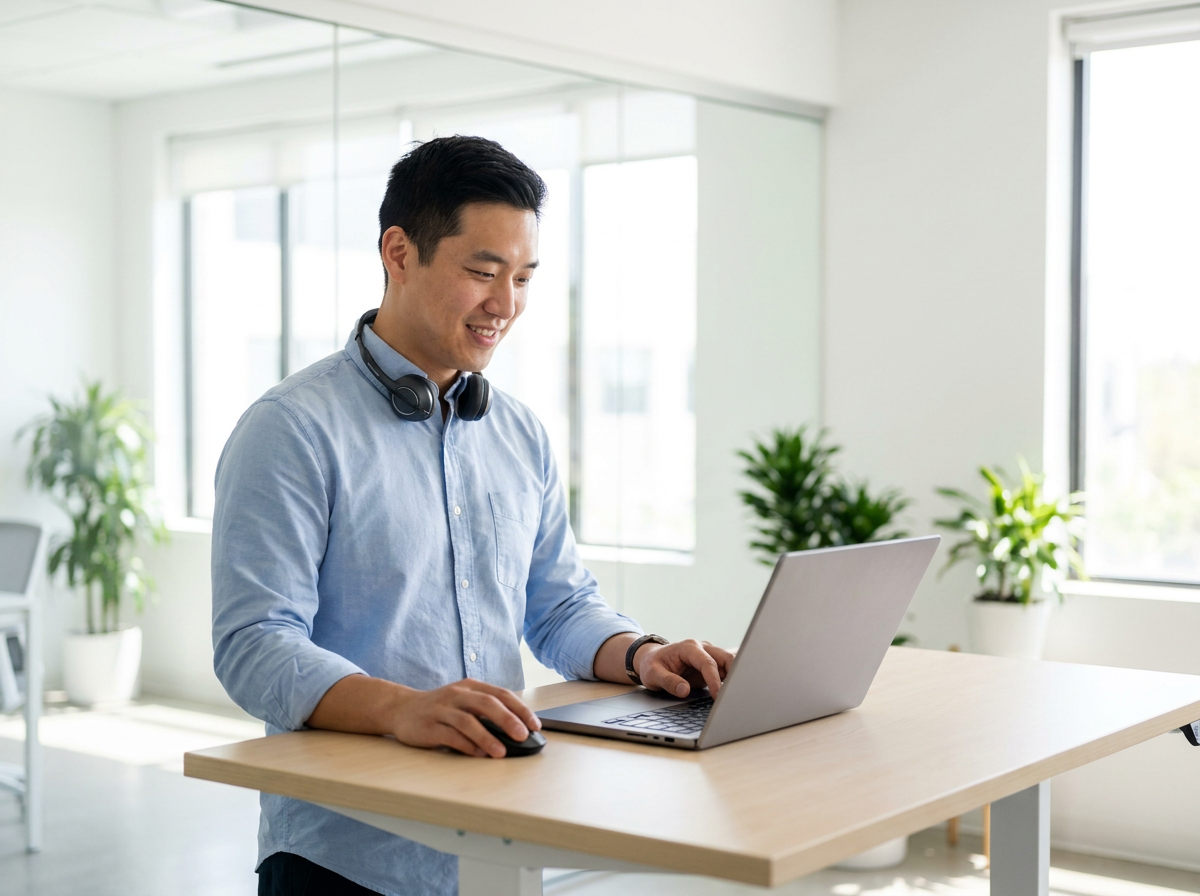 A Stellar Staff virtual sales assistant updating the CRM after a rep's call
