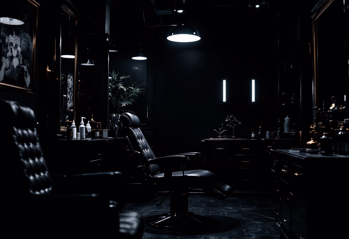 tattoo studio ambiance