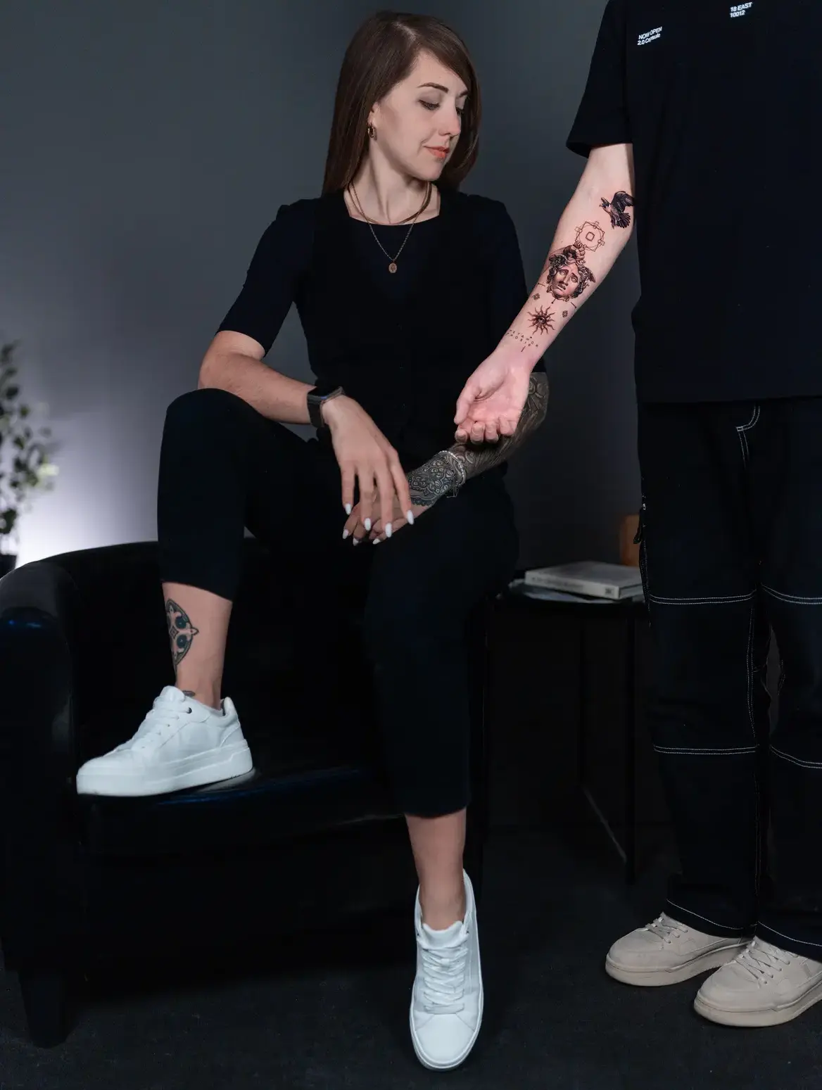 [background image] image of a serene studio environment (for a tattoo studio)